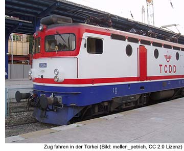 Zug fahren Trkei, Eisenbahn