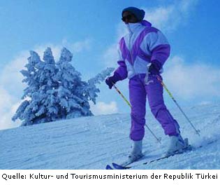 Uludag Nationalpark Trkei Ski fahren