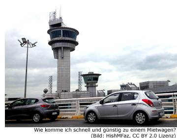 Mietwagen Tipp Flughafen